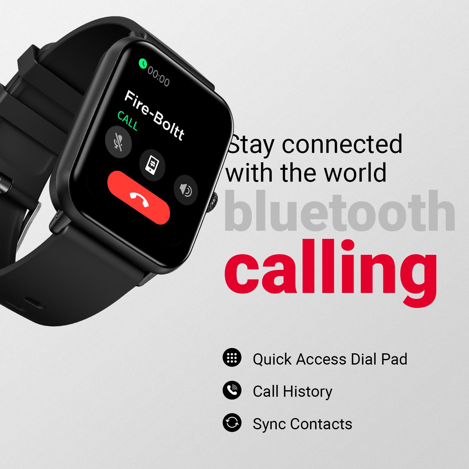 Fire-Boltt Ninja Call Pro Plus Bluetooth Calling Smart Watch,